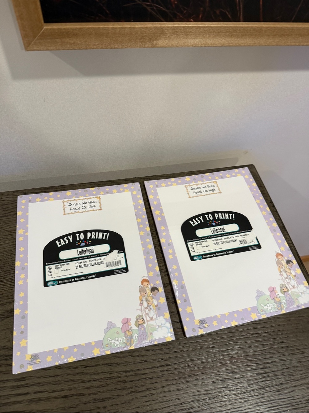 Precious Moments Angels We Have Heard on High Letterhead 2 Packs 50 Sheets